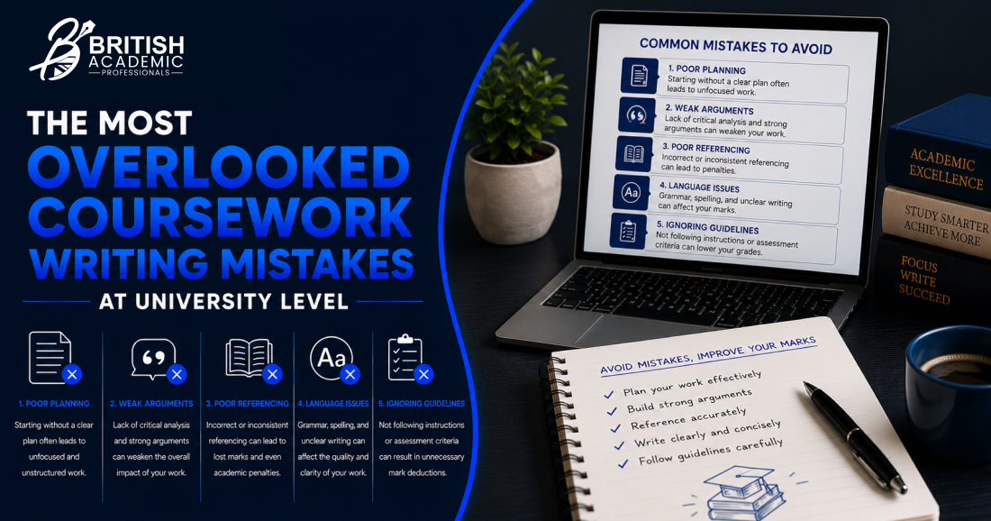 The Most Overlooked Coursework Writing Mistakes at University Level